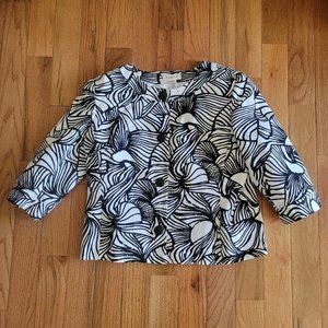 Covington Black/White Jacket Size XL